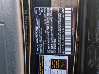 2021 Mercedes-Benz GLS Maybach GLS 600 4MATIC®