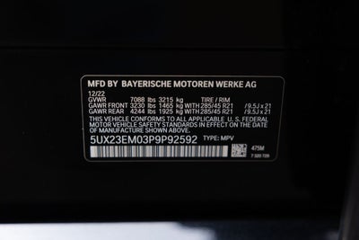 2023 BMW X7 xDrive40i