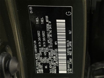 2025 Lexus LX 700h F SPORT