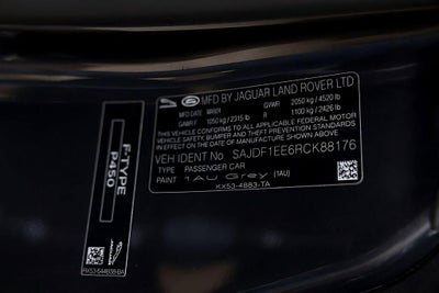 2024 Jaguar F-TYPE P450