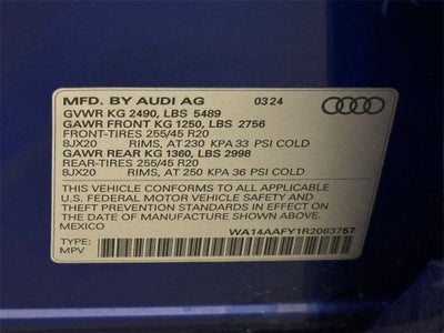 2024 Audi Q5 45 S line Premium quattro