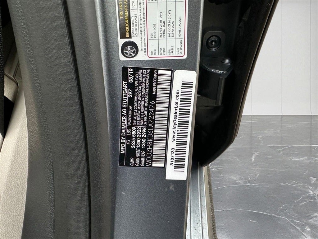 2020 Mercedes-Benz E-Class E 63 S AMG® 4MATIC®