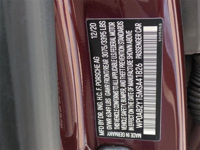 2021 Porsche Taycan 4S