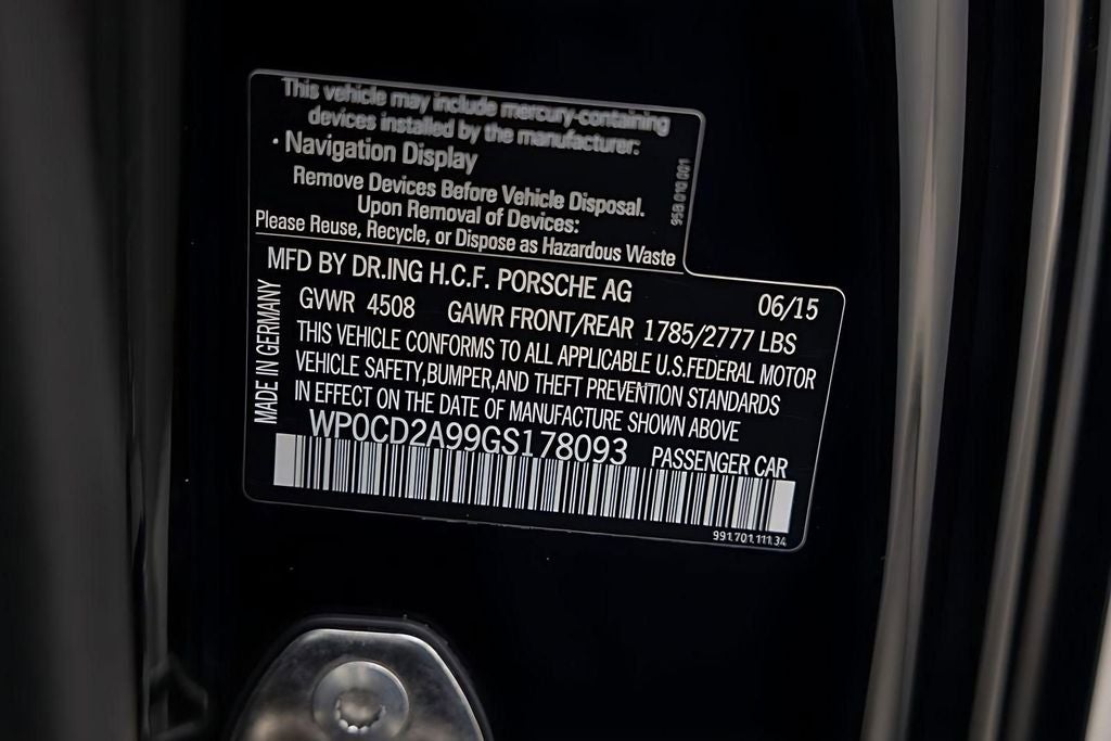 2016 Porsche 911 Turbo S