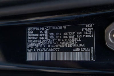 2022 Porsche Cayenne Turbo